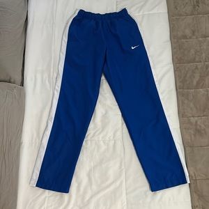 ROYAL BLUE NIKE TRACK PANTS